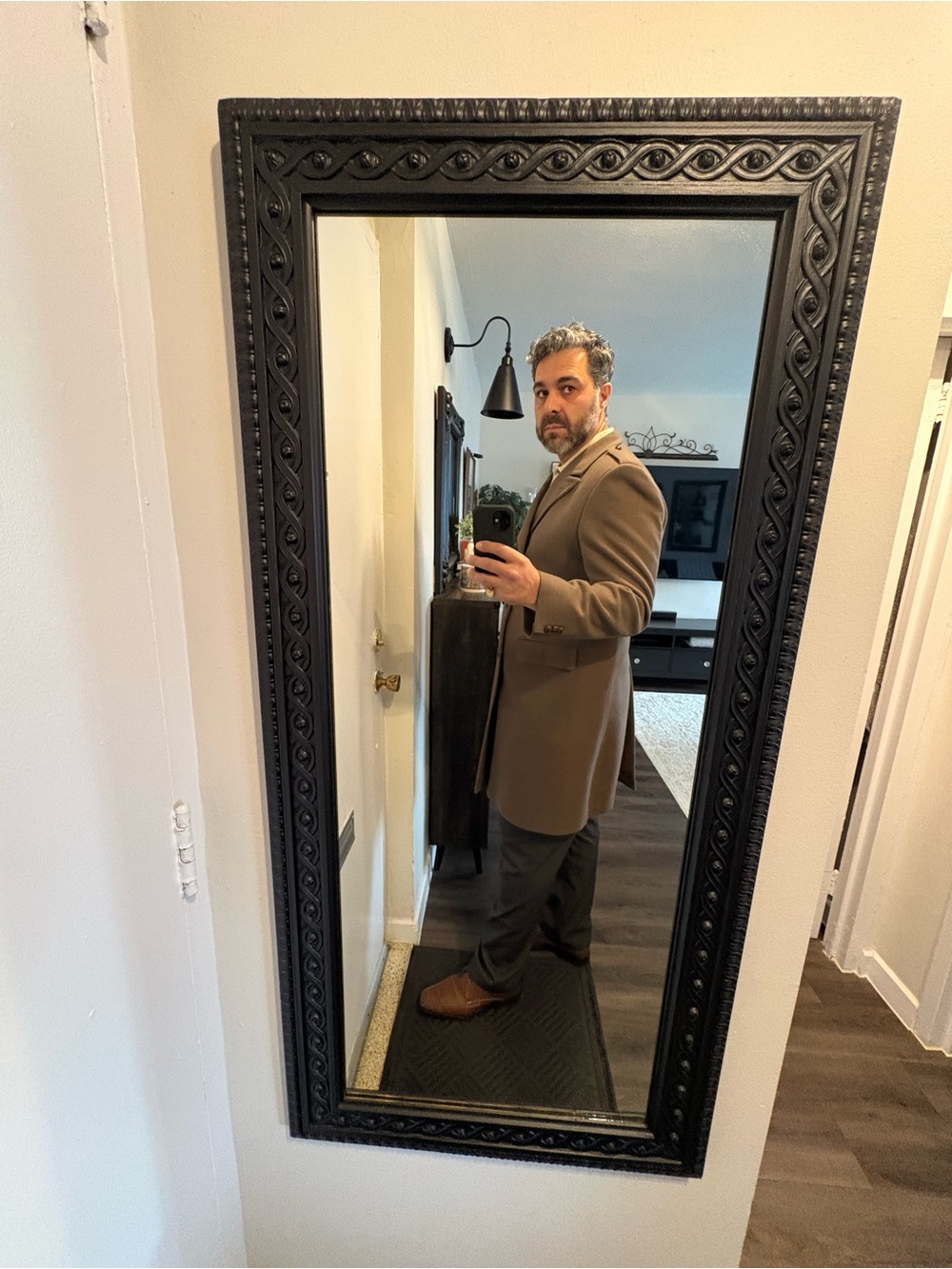 Vintage Norman Simmons Wool British Warm Overcoat - PRIVATE RESERVE COLLECTION